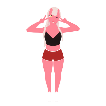 VRChat model made for Fortune_Cat
